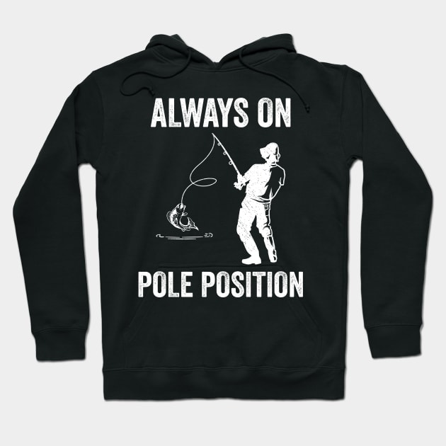 Funny Fishing Fisherman Fish Angler Hoodie by Dr_Squirrel